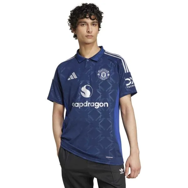 adidas MANCHESTER UNITED FC AWAY JERSEY Pánsky futbalový dres, tmavo modrá, veľkosť