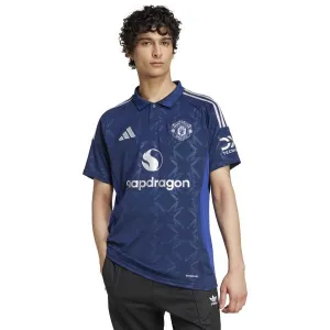 adidas MANCHESTER UNITED FC AWAY JERSEY Pánsky futbalový dres, tmavo modrá, veľkosť