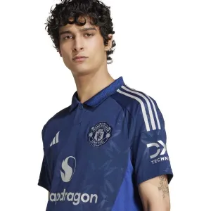 adidas MANCHESTER UNITED FC AWAY JERSEY Pánsky futbalový dres, tmavo modrá, veľkosť