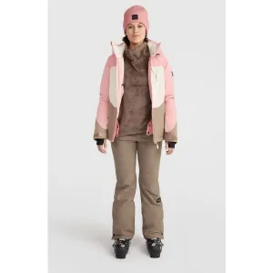 O'Neill CARBONITE Dámska lyžiarska/snowboardová bunda, ružová, veľkosť