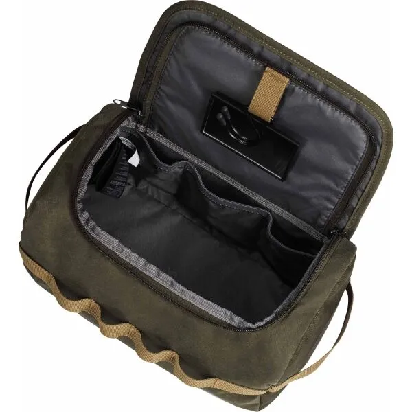 Jack Wolfskin KONYA WASHBAG Toaletná taštička, tmavo zelená, veľkosť