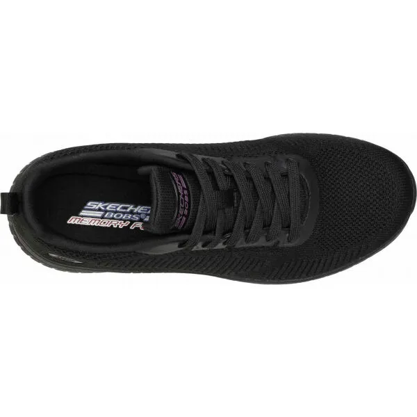 Skechers BOBS SQUAD CHAOS-FACE OFF Dámske tenisky, čierna, veľkosť