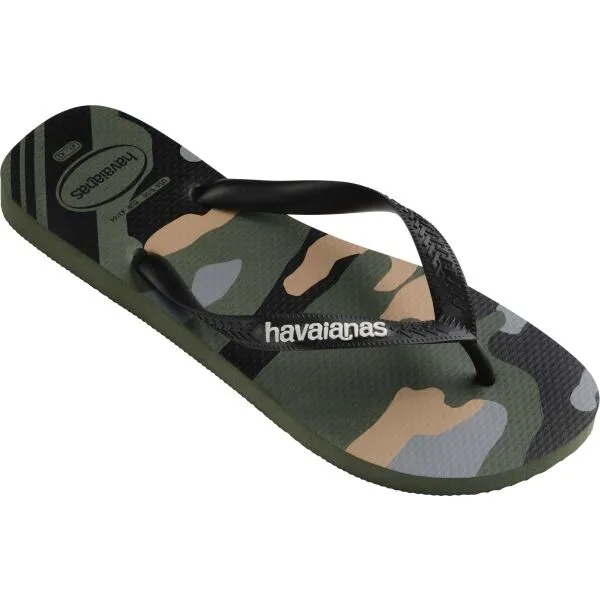 HAVAIANAS CAMU Pánske žabky, khaki, veľkosť 41/42