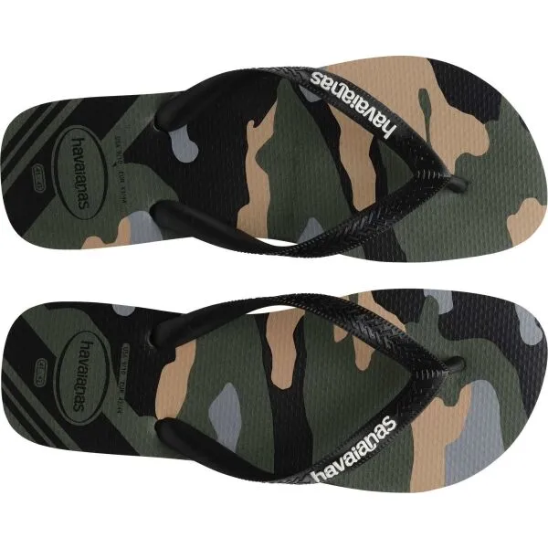 HAVAIANAS CAMU Pánske žabky, khaki, veľkosť 41/42