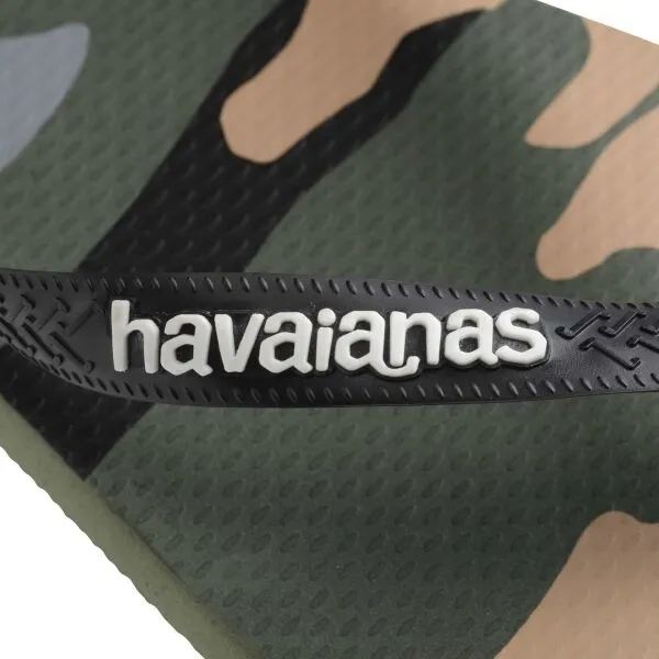 HAVAIANAS CAMU Pánske žabky, khaki, veľkosť 41/42