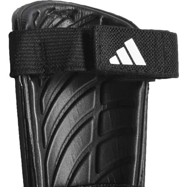 adidas TIRE SG MATCH J Detské futbalové chrániče, čierna, veľkosť