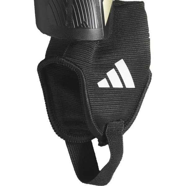 adidas TIRE SG MATCH J Detské futbalové chrániče, čierna, veľkosť