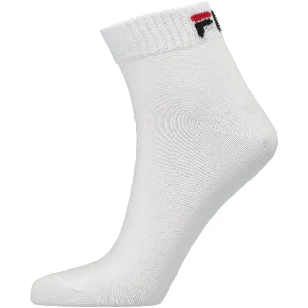 Fila QUARTER PLAIN SOCKS 3P Ponožky, čierna, veľkosť 43-46