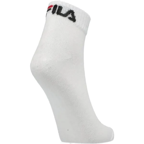Fila QUARTER PLAIN SOCKS 3P Ponožky, čierna, veľkosť 43-46