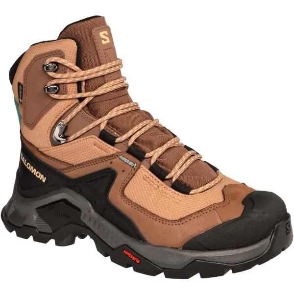 Salomon QUEST ELEMENT GTX W Dámska kožená turistická obuv, hnedá, veľkosť 40 2/3
