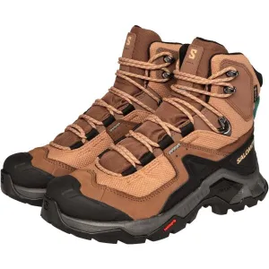 Salomon QUEST ELEMENT GTX W Dámska kožená turistická obuv, hnedá, veľkosť 40 2/3