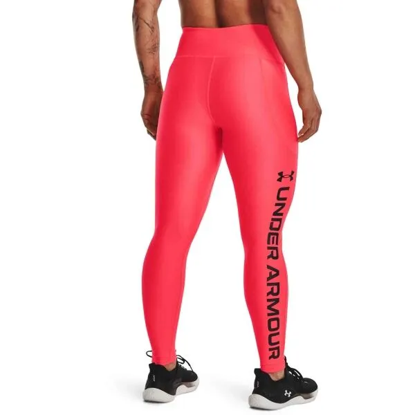Under Armour ARMOUR BRANDED LEGGING Dámske legíny, červená, veľkosť