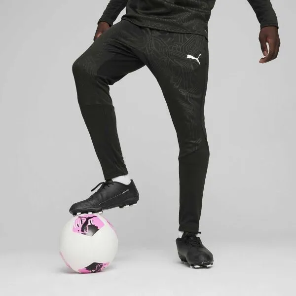 Puma TEAMFINAL WARM PANT Pánske športové nohavice, čierna, veľkosť