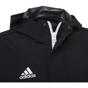 adidas ENT22 AW JKTY Juniorská futbalová bunda, čierna, veľkosť