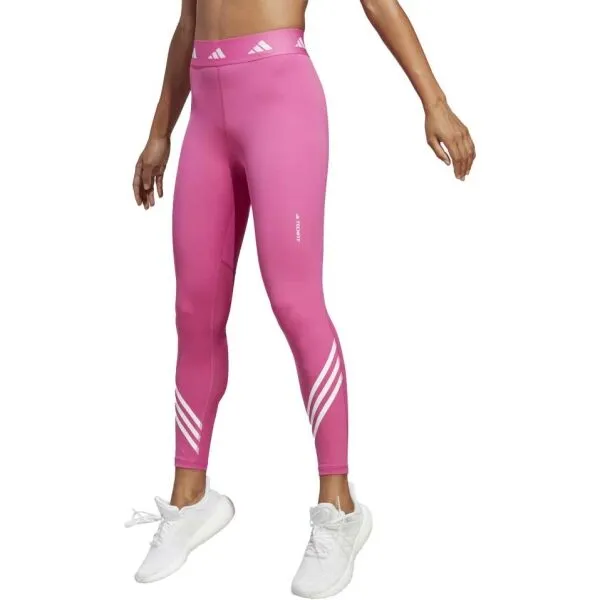 adidas TF 3S 7/8 T Dámske legíny, ružová, veľkosť