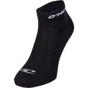 O'Neill QUARTER ONEILL 3P Unisex ponožky, čierna, veľkosť 39-42