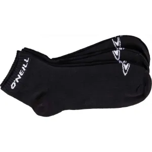 O'Neill QUARTER ONEILL 3P Unisex ponožky, čierna, veľkosť 39-42