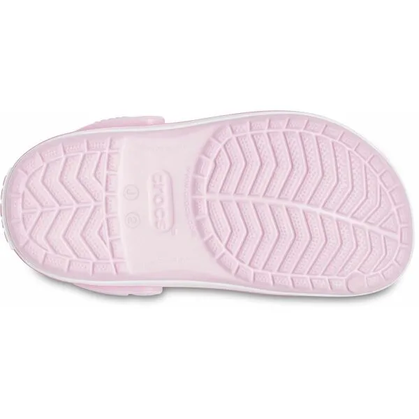 Crocs CROCBAND CLOG K Detská nazúvacia obuv, ružová, veľkosť 29/30