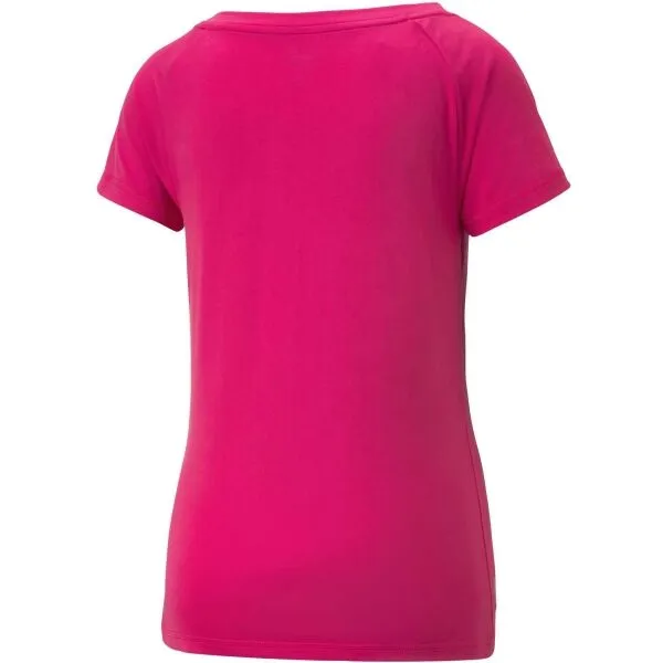Puma TRAIN FAVORITE JERSEY CAT TEE Dámske tričko, ružová, veľkosť