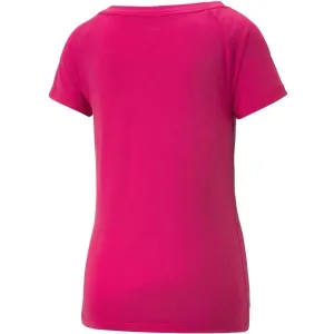 Puma TRAIN FAVORITE JERSEY CAT TEE Dámske tričko, ružová, veľkosť