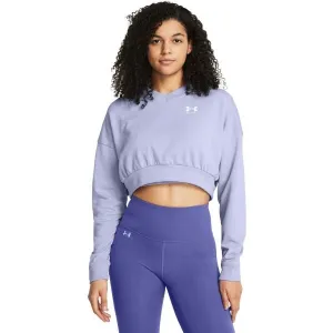 Under Armour RIVAL TERRY Dámska mikina, fialová, veľkosť