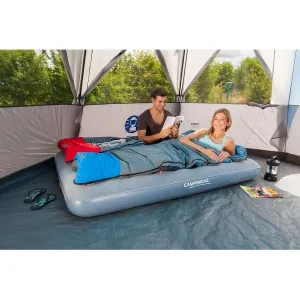 Campingaz XTRA QUICKBED DOUBLE Nafukovací matrac, sivá, veľkosť