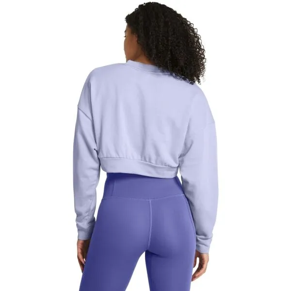 Under Armour RIVAL TERRY Dámska mikina, fialová, veľkosť