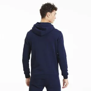 Puma TEAMGOAL 23 CAUSALS HOODY Pánska futbalová mikina, tmavo modrá, veľkosť