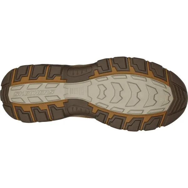 Skechers KNOWLSON - RAMHURST Pánska vychádzková obuv, hnedá, veľkosť