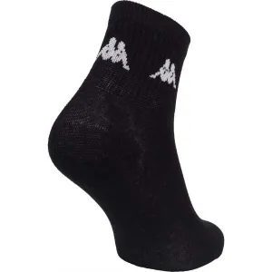 Kappa ZORAZ 3PACK Ponožky, čierna, veľkosť 43-46