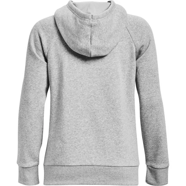 Under Armour RIVAL FLEECE BIG LOGO Dámska mikina, sivá, veľkosť S
