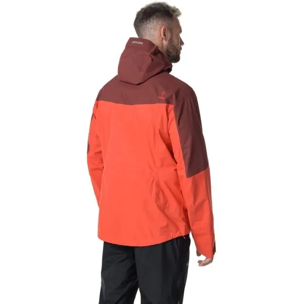 KILPI HASTAR Pánska outdoorová nepremokavá bunda, červená, veľkosť