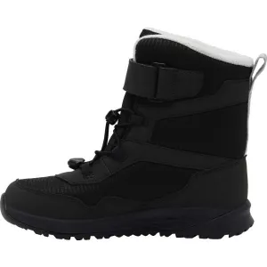 Jack Wolfskin POLAR BEAR-B TEXAPORE HIGH VC J Detská zimná obuv, čierna, veľkosť