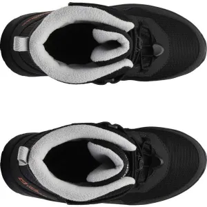 Jack Wolfskin POLAR BEAR-B TEXAPORE HIGH VC J Detská zimná obuv, čierna, veľkosť