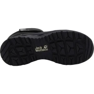 Jack Wolfskin POLAR BEAR-B TEXAPORE HIGH VC J Detská zimná obuv, čierna, veľkosť