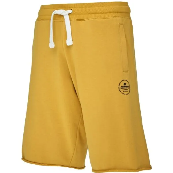 Russell Athletic SHORTS M Pánske šortky, žltá, veľkosť