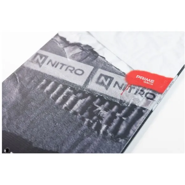 NITRO PRIME RAW Snowboard, tmavo sivá, veľkosť
