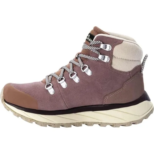 Jack Wolfskin TERRAVENTURE URBAN MID W Dámska turistická obuv, ružová, veľkosť