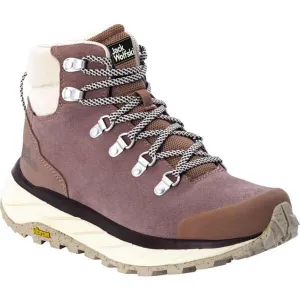 Jack Wolfskin TERRAVENTURE URBAN MID W Dámska turistická obuv, ružová, veľkosť