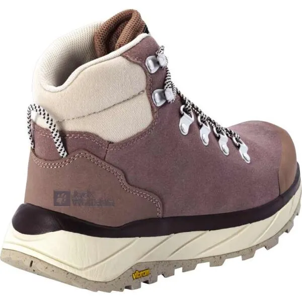 Jack Wolfskin TERRAVENTURE URBAN MID W Dámska turistická obuv, ružová, veľkosť