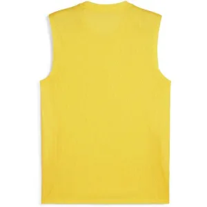 Puma TEAMGOAL SLEEVELESS JERSEY Pánske športové tielko, žltá, veľkosť