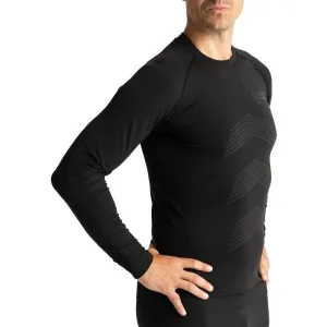 ADVENTER & FISHING STEEL & BLACK Pánske funkčné spodné tričko, čierna, veľkosť XS/S