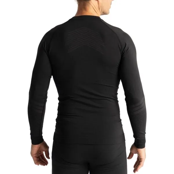 ADVENTER & FISHING STEEL & BLACK Pánske funkčné spodné tričko, čierna, veľkosť XS/S