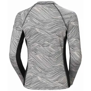 Helly Hansen WATERWEAR RASHGUARD W Dámsky funkčný zvršok, sivá, veľkosť