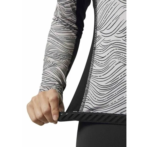 Helly Hansen WATERWEAR RASHGUARD W Dámsky funkčný zvršok, sivá, veľkosť