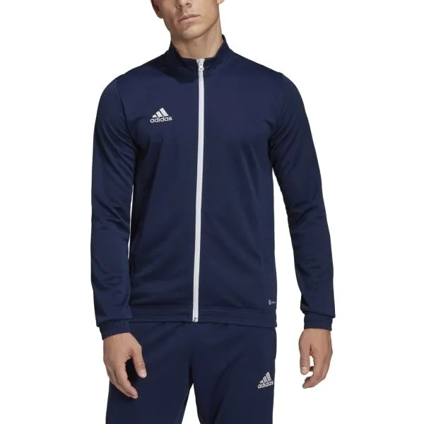 adidas ENT22 TK JKT Pánska futbalová mikina, tmavo modrá, veľkosť