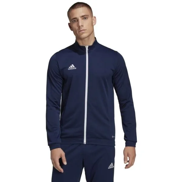 adidas ENT22 TK JKT Pánska futbalová mikina, tmavo modrá, veľkosť