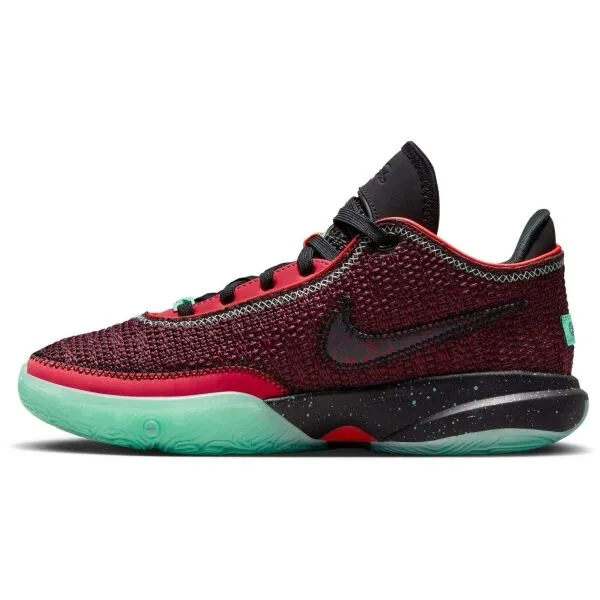 Nike LEBRON XX SE GS Detská basketbalová obuv, červená, veľkosť 36