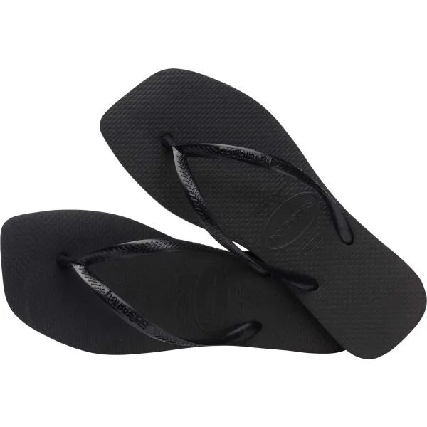 HAVAIANAS SQUARE Dámske žabky, čierna, veľkosť 35/36
