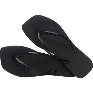 HAVAIANAS SQUARE Dámske žabky, čierna, veľkosť 35/36
